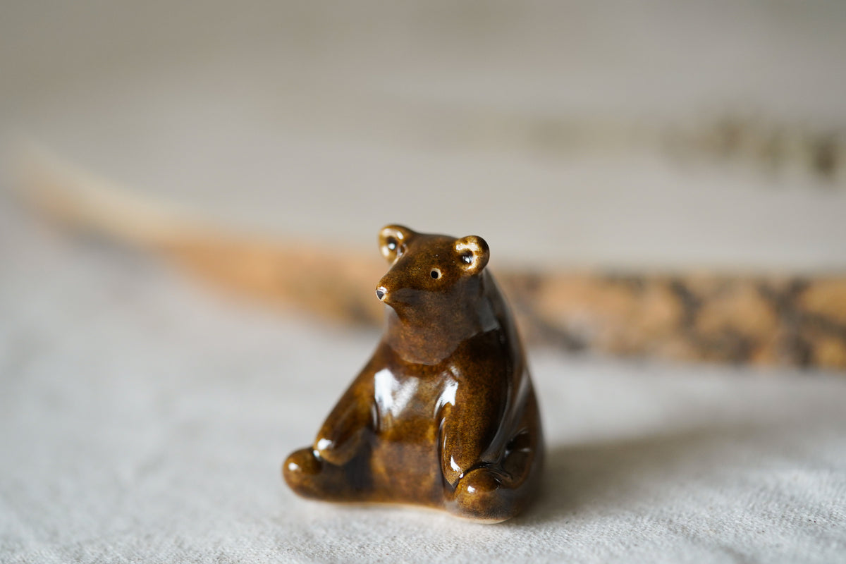 Handmade Ceramic Bear Sculpture
