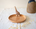 Handmade Ceramic Trinket Dish with Giraffe