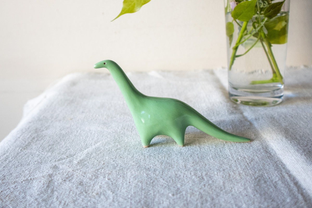 Handmade Ceramic Dinosaur Figurine