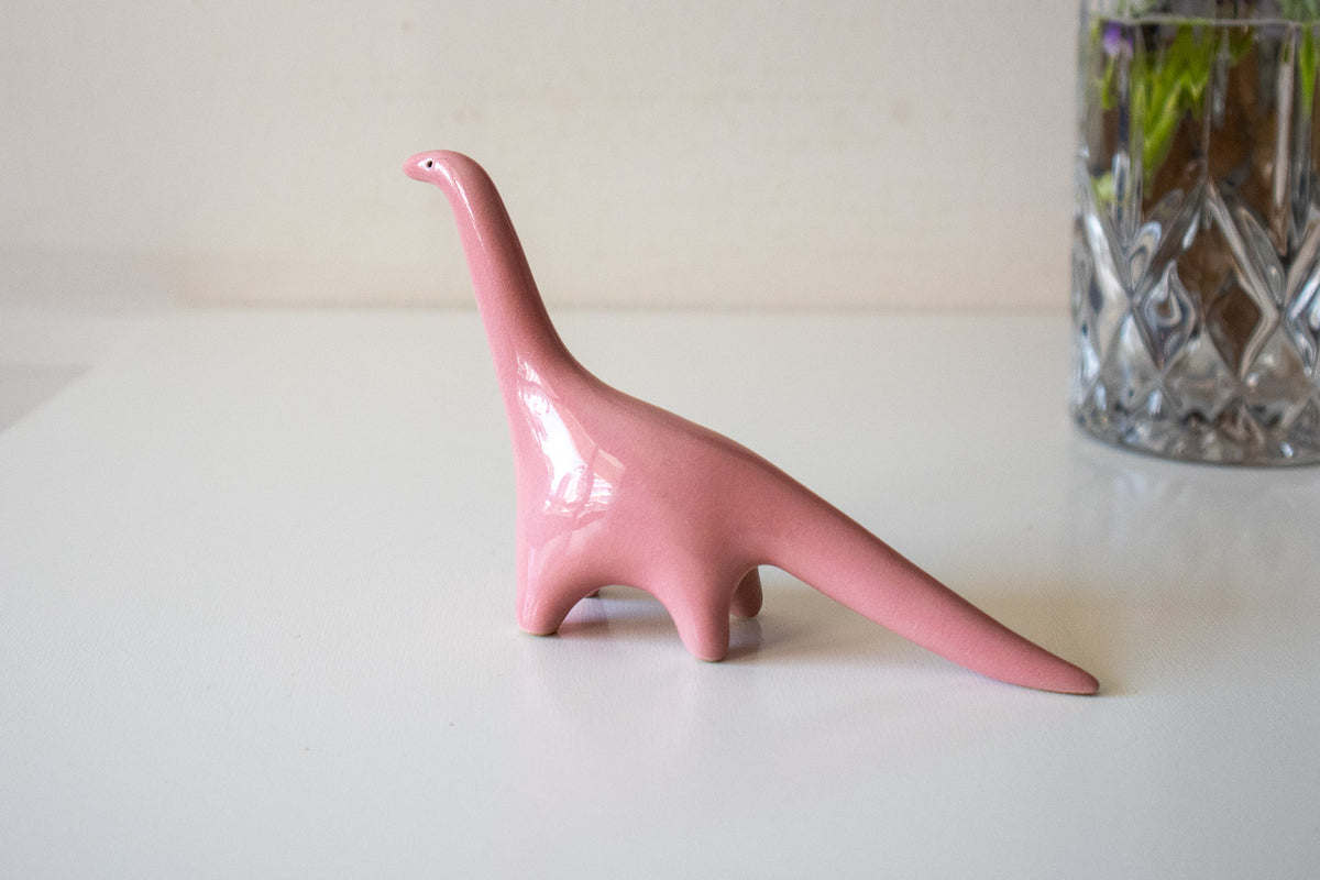 Handmade Ceramic Dinosaur Figurine