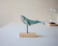 Handmade Ceramic Whale Sculpture